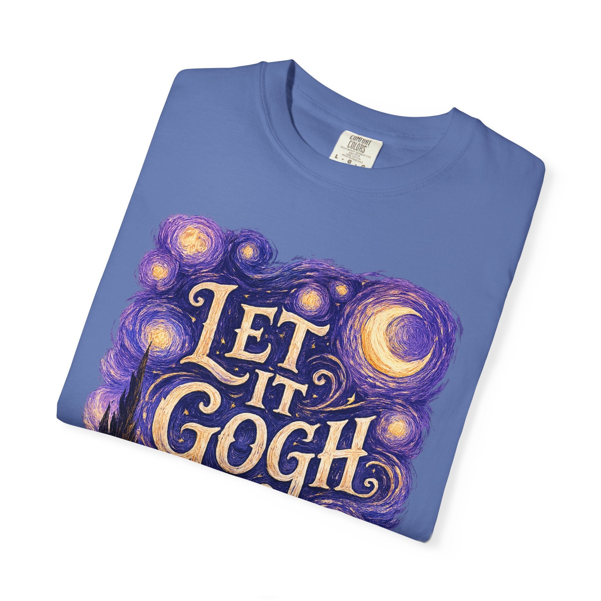Let It Gogh T-Shirt — Van Gogh Starry Night Art Tee