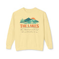 The Lakes Crewneck Sweatshirt — Vintage Lake Graphic Pullover
