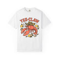 Yee-Claw Crawfish Boil Outfit Tee | Funny Lobster Cowboy Graphic Shirt for Women