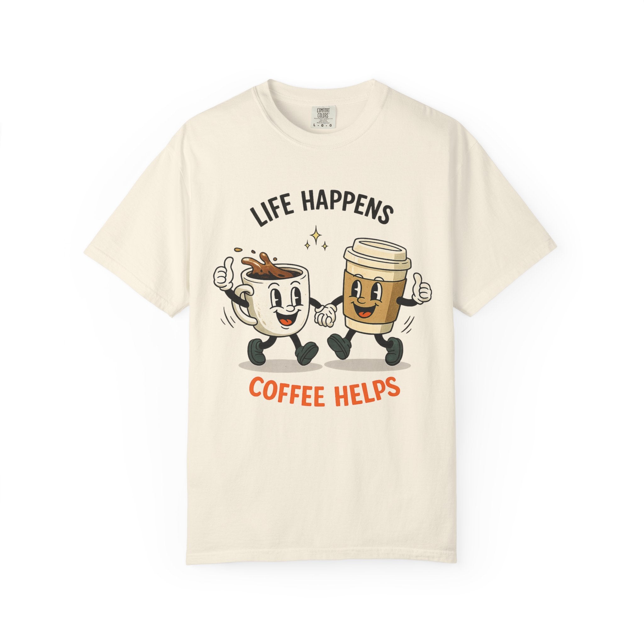 coffee lover graphic tee relaxed fit women