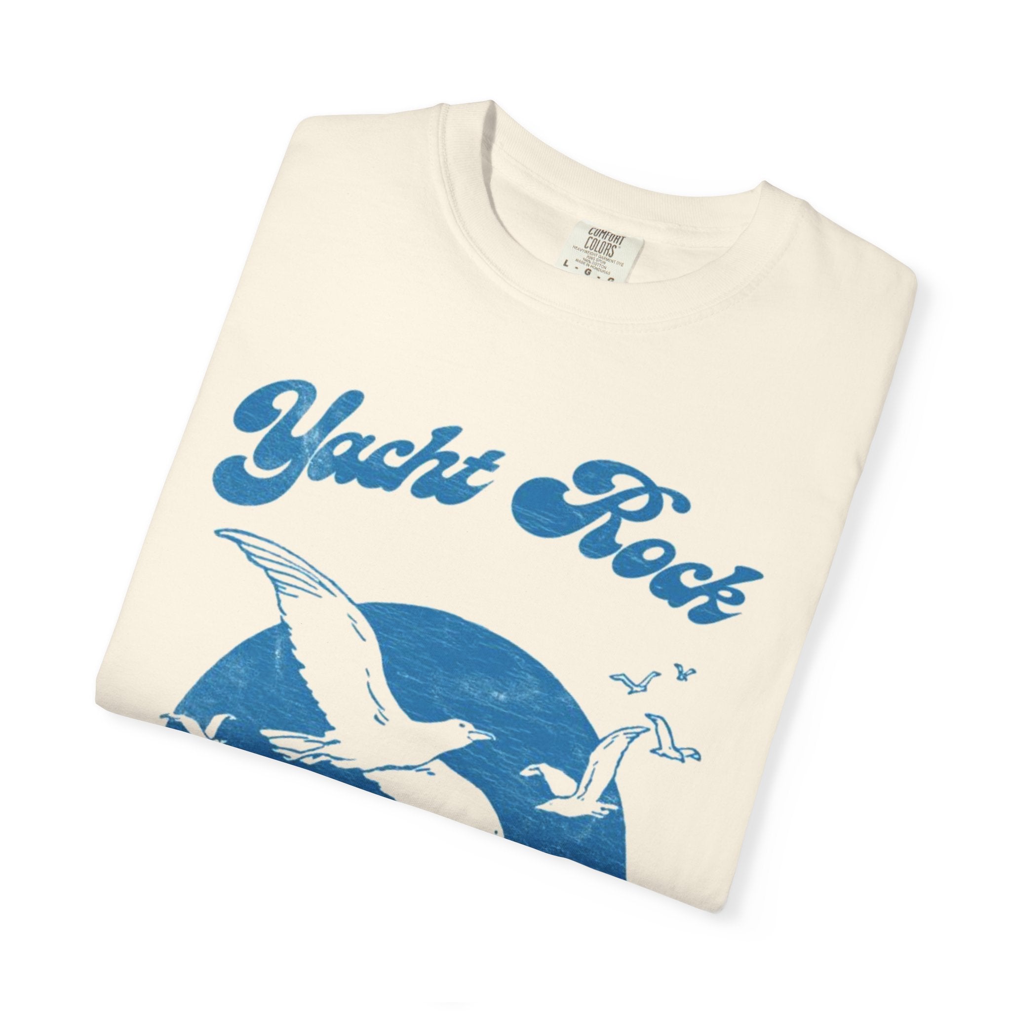 Yacht Rock T-Shirt — Vintage Seagull & Ocean Graphic