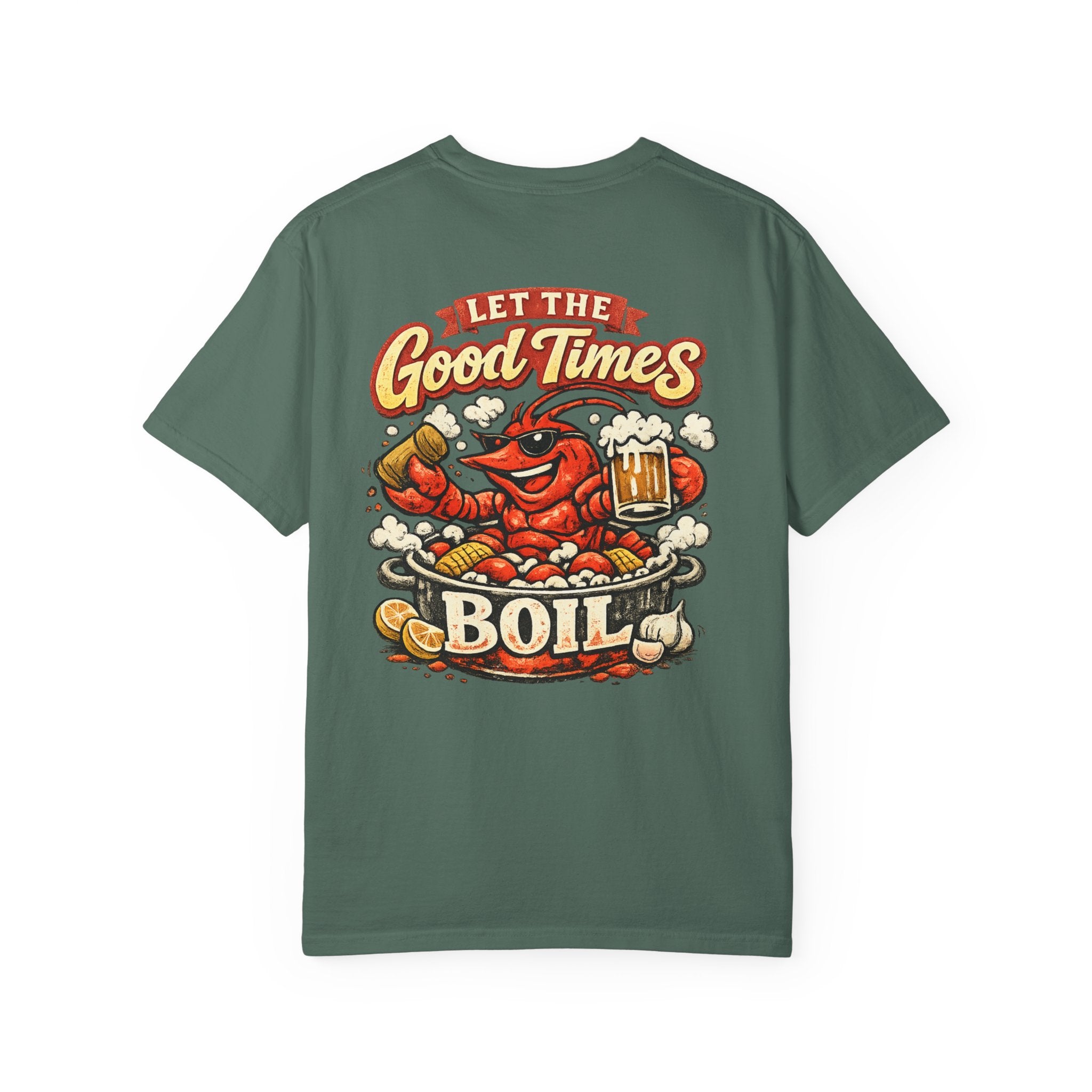 Crawfish Boil T-Shirt —Let the Good Times Boil Seafood Festival Tee