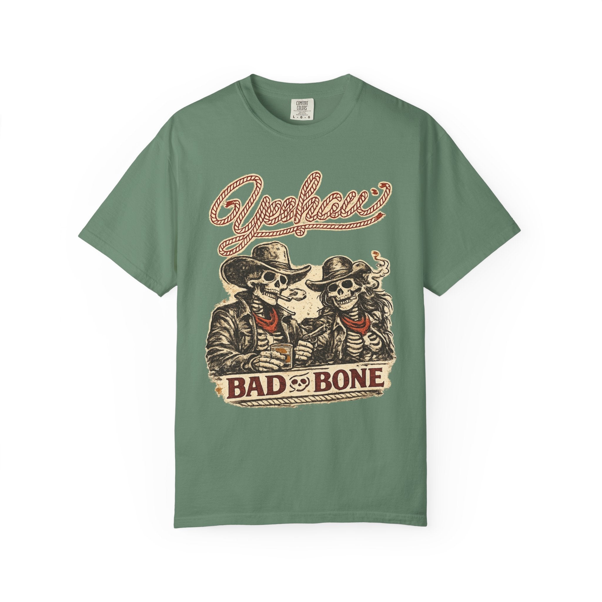 Vintage Cowgirl Tee – Comfort Colors Western Graphic T Shirt