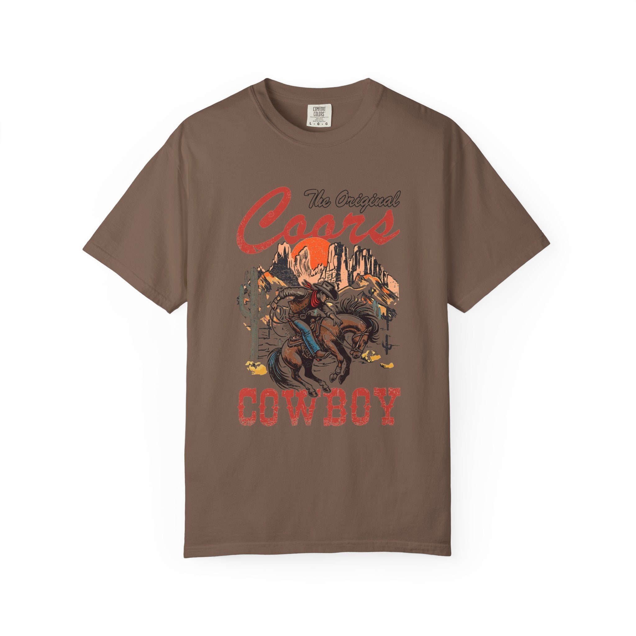 Cowboy Rodeo T-Shirt — The Original Coors Cowboy Vintage Western Tee