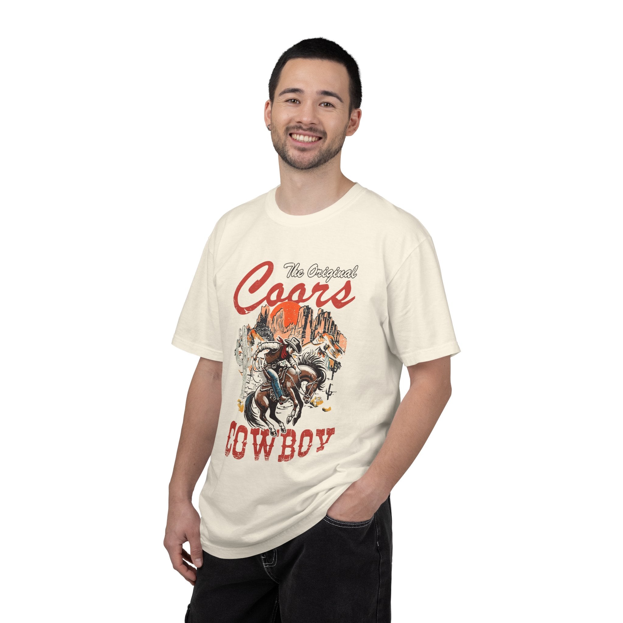 Cowboy Rodeo T-Shirt — The Original Coors Cowboy Vintage Western Tee