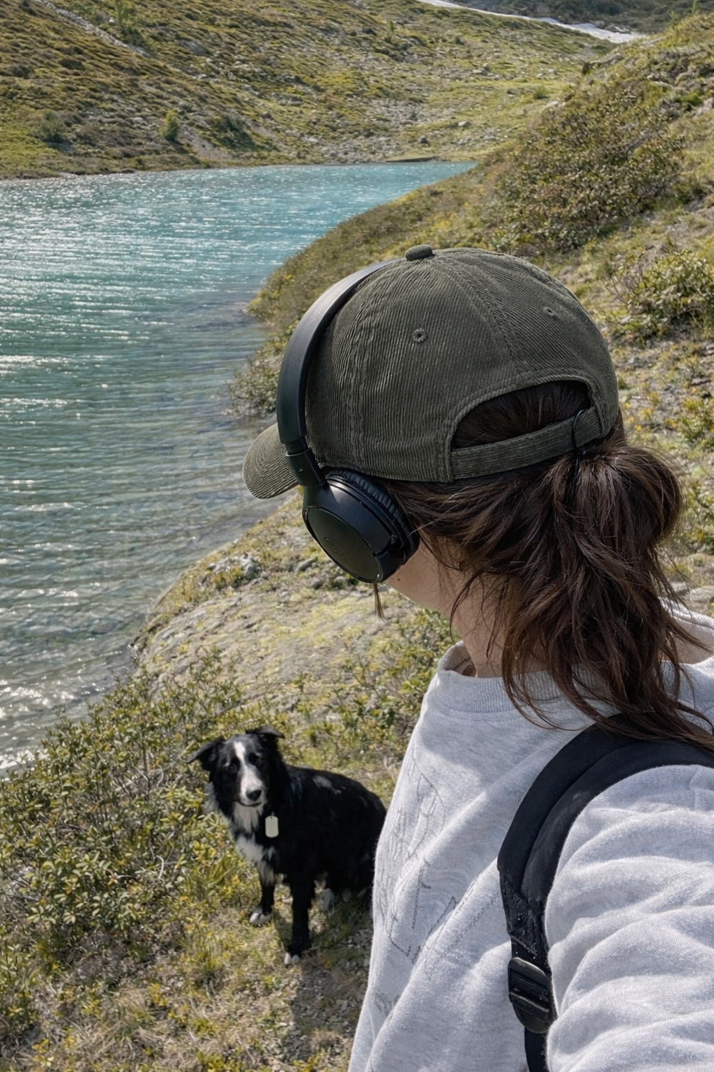To The Lake Embroidered Corduroy Cap — Vintage Outdoors Dad Hat
