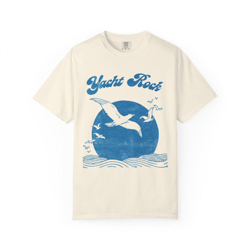 Yacht Rock T-Shirt — Vintage Seagull & Ocean Graphic