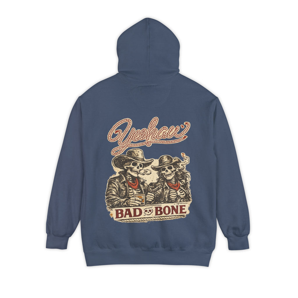Comfort Colors cowgirl hoodie styled in western vintage outfit