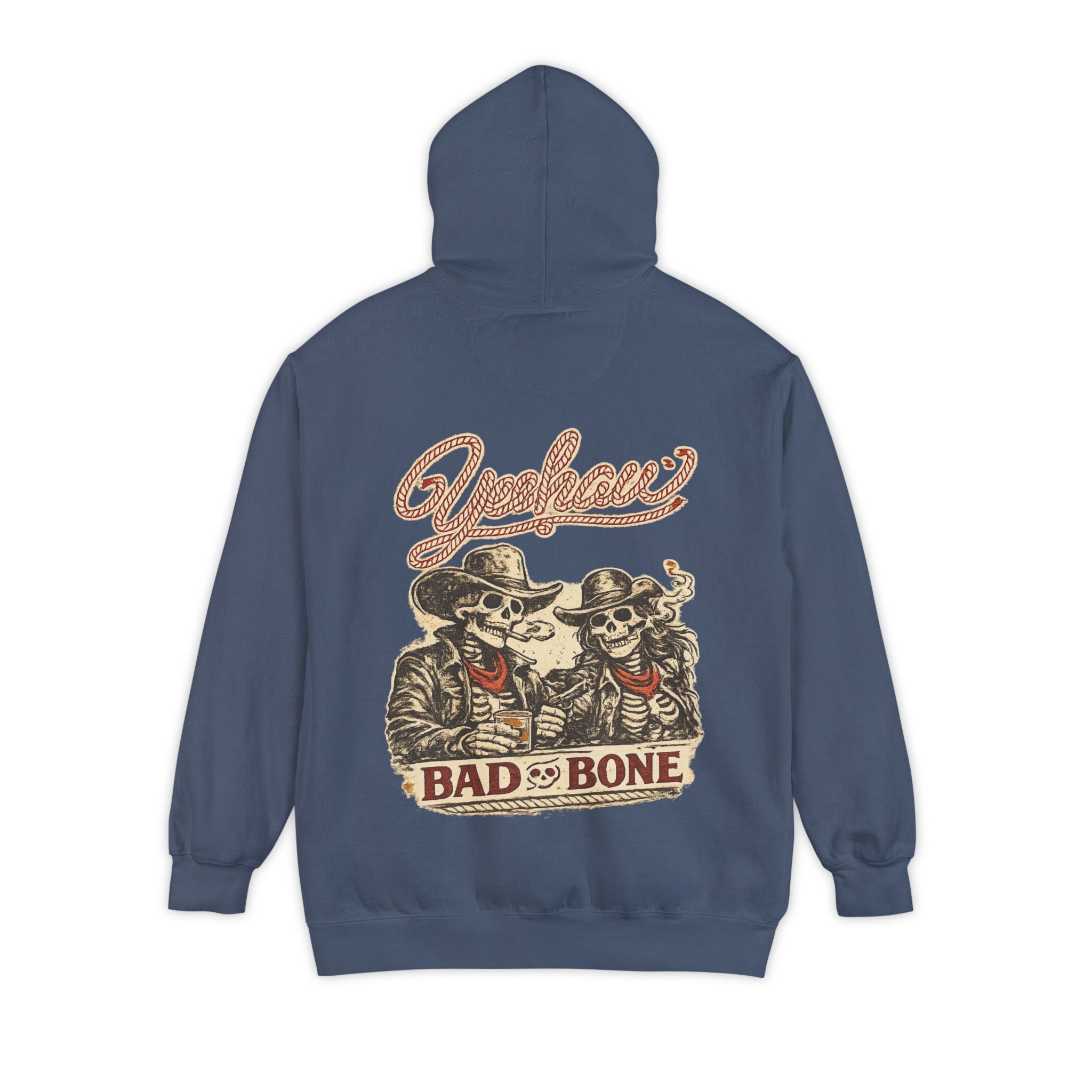 Comfort Colors cowgirl hoodie styled in western vintage outfit
