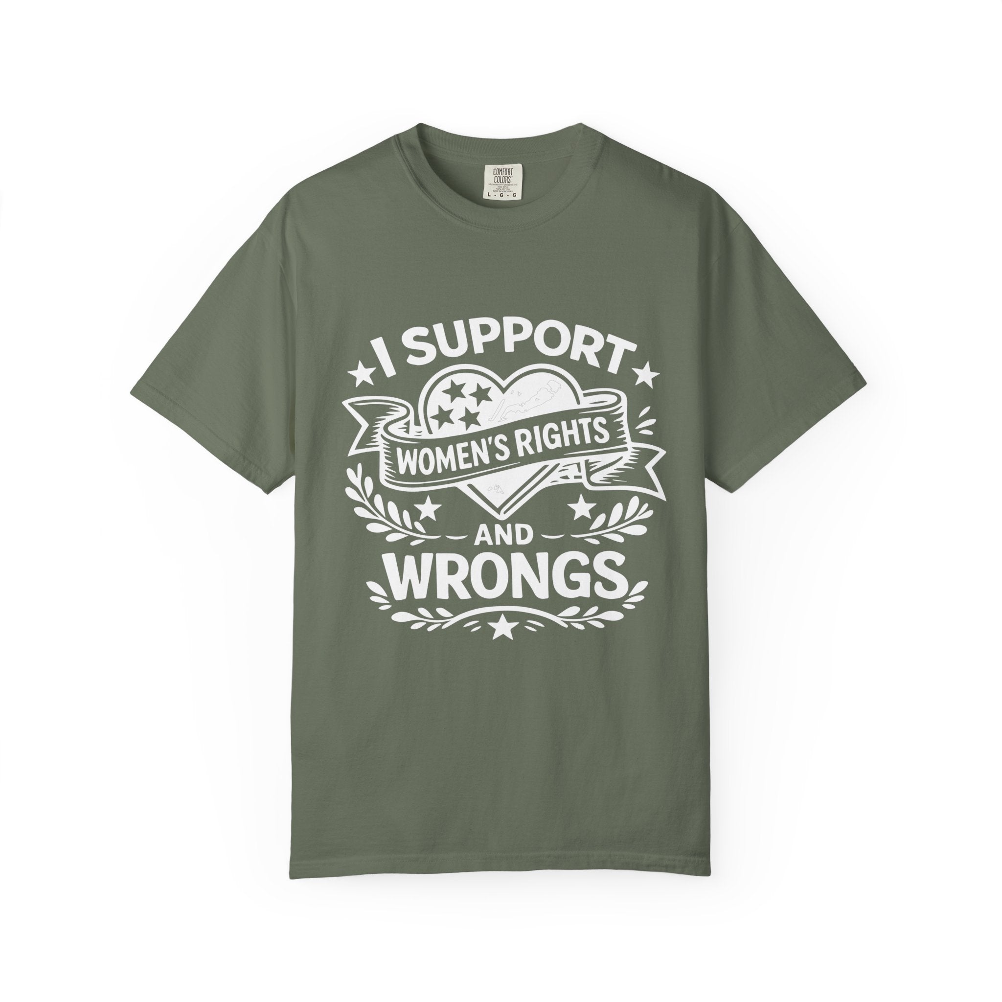 I Support Women's Rights And Wrongs Tee