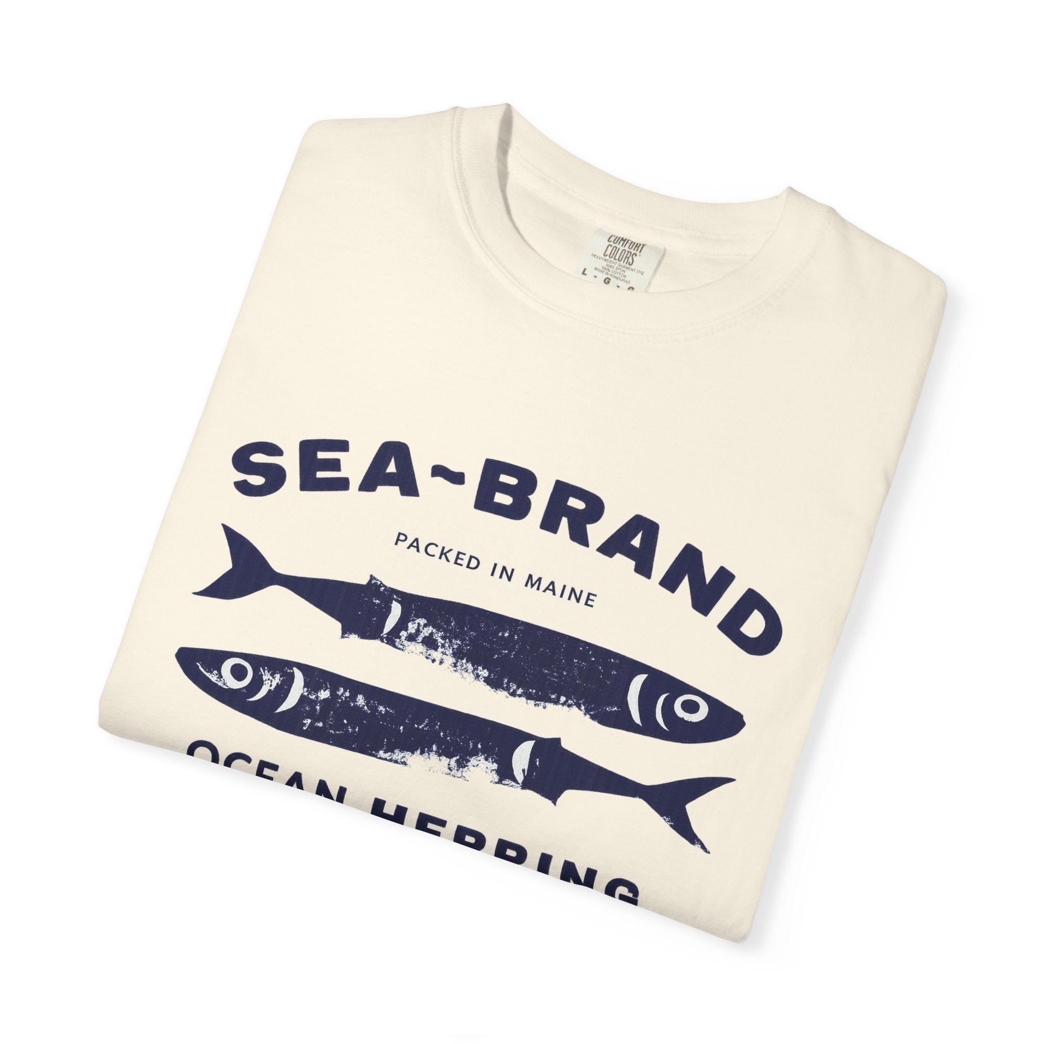Women’s Oversized Beach Graphic T-Shirt | White Surf Summer Tee | Comfort Colors C1717