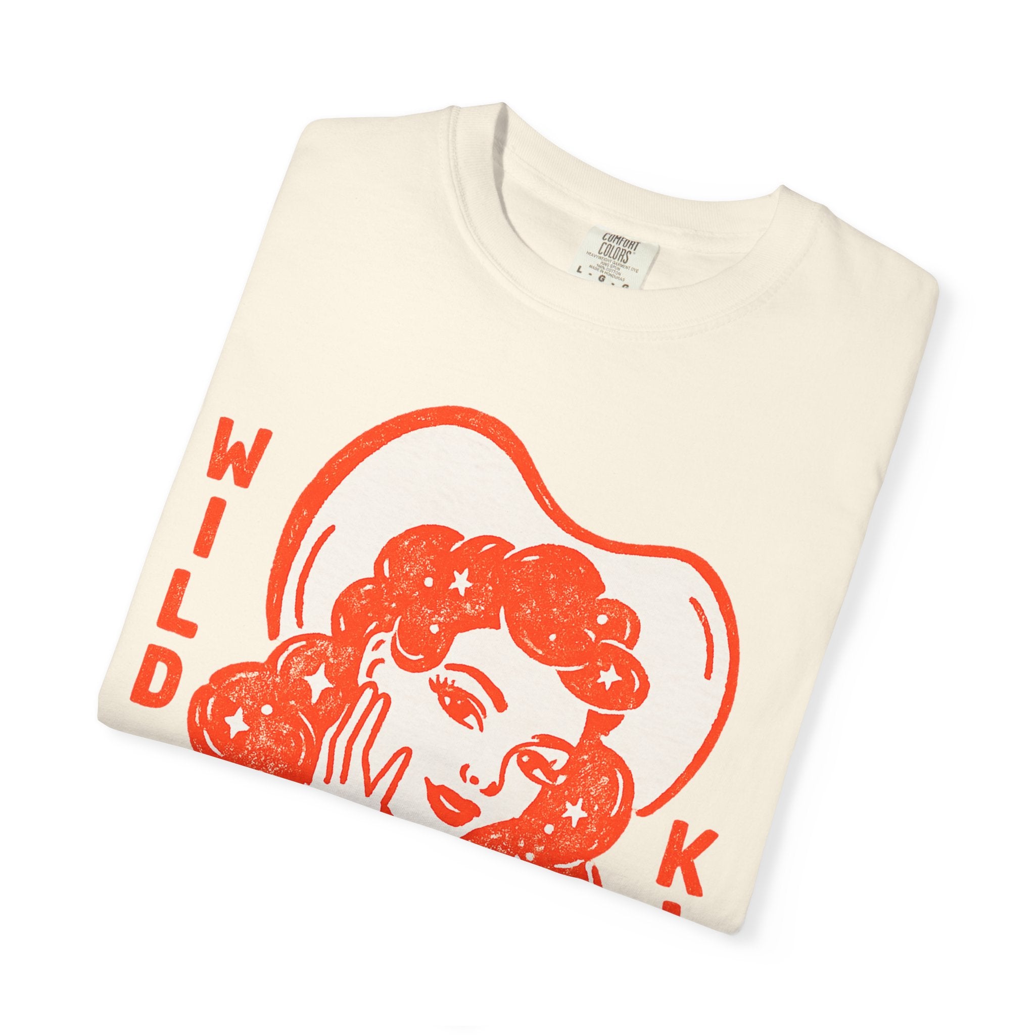Wild Kind Retro Cowgirl Tee — Vintage Western Graphic T-Shirt for Women