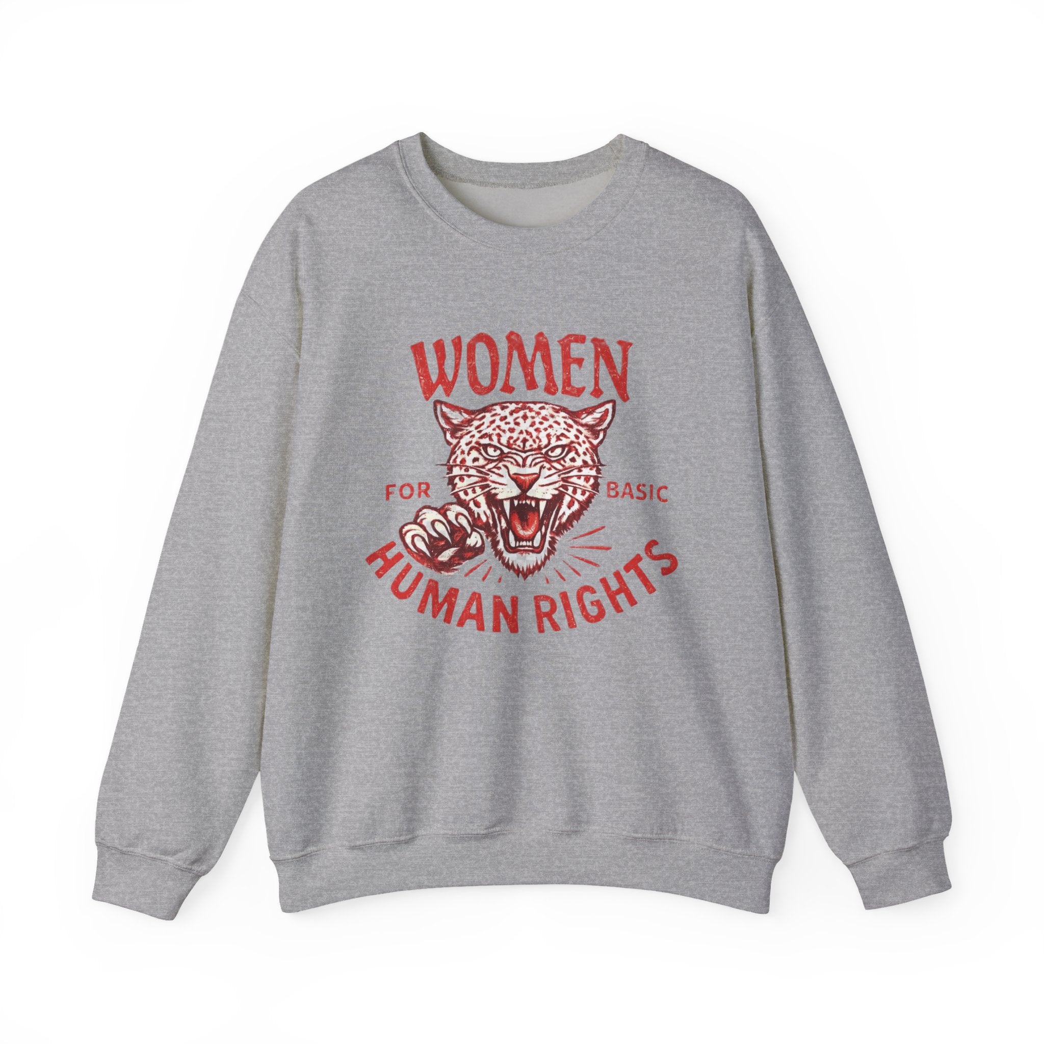 Women Rights Graphic Sweatshirt – Vintage Feminist Gildan Sweater