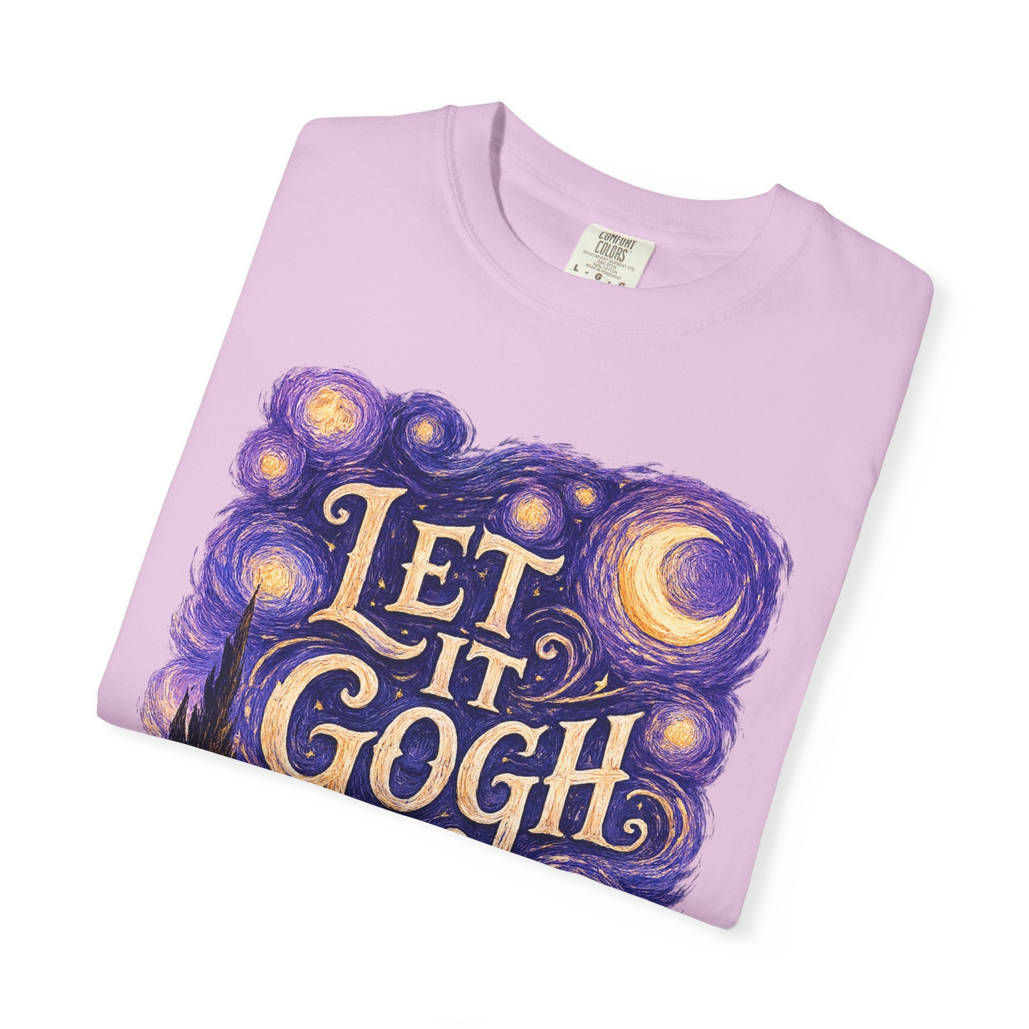 Let It Gogh T-Shirt — Van Gogh Starry Night Art Tee
