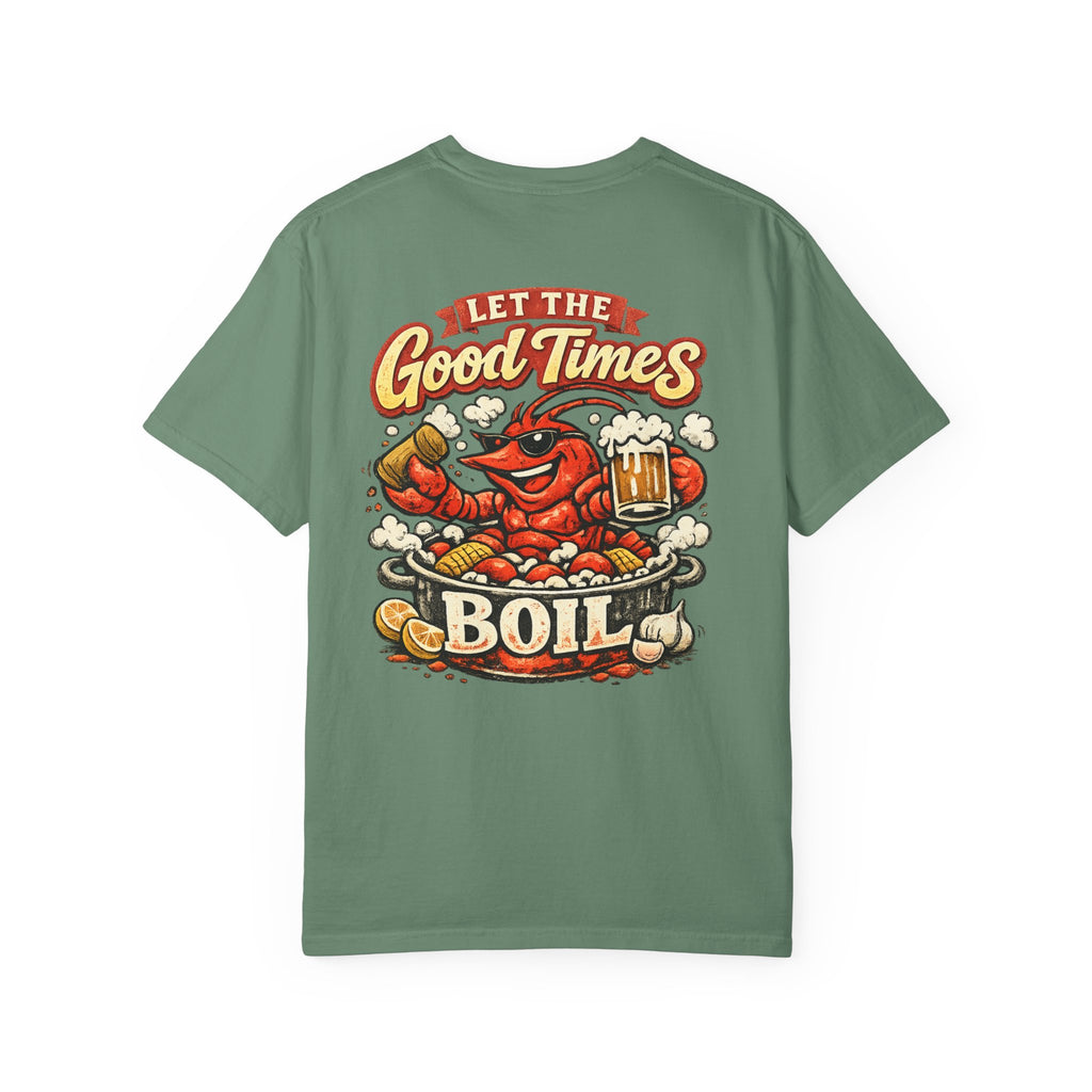 Crawfish Boil T-Shirt —Let the Good Times Boil Seafood Festival Tee