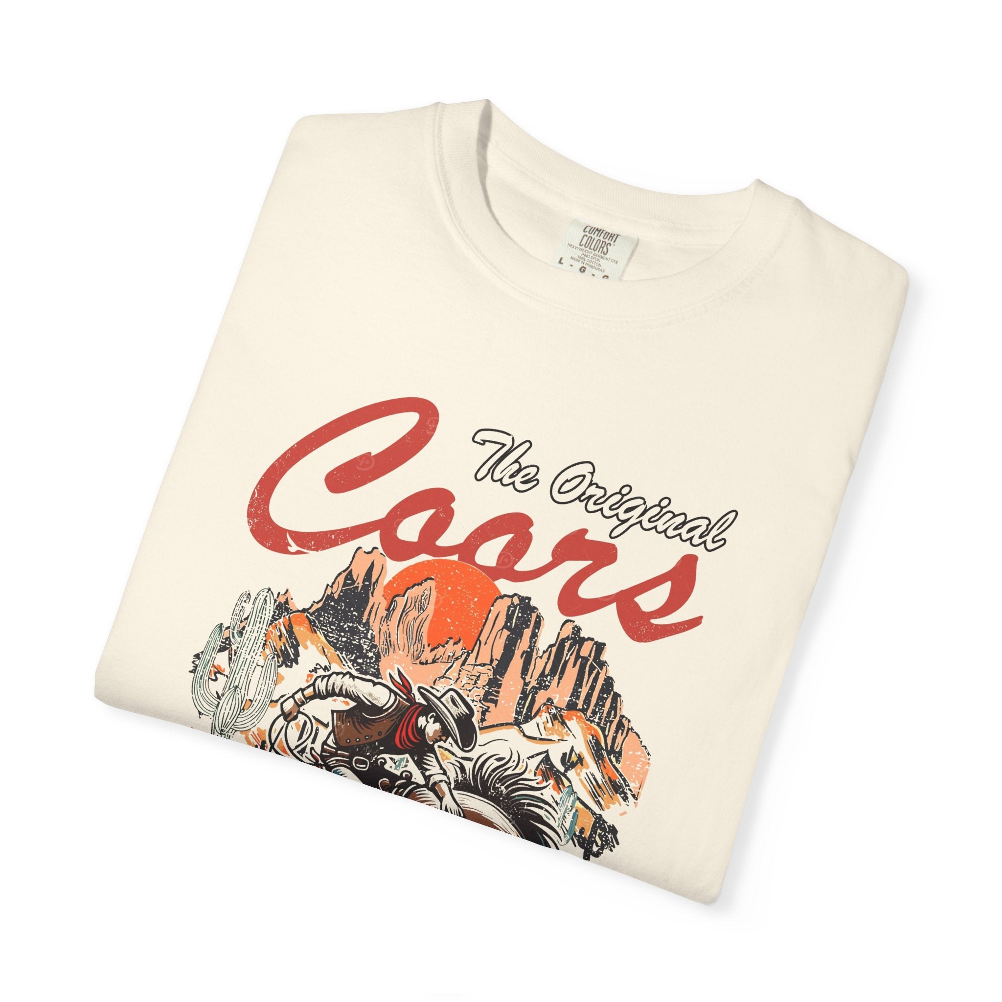 Cowboy Rodeo T-Shirt — The Original Coors Cowboy Vintage Western Tee
