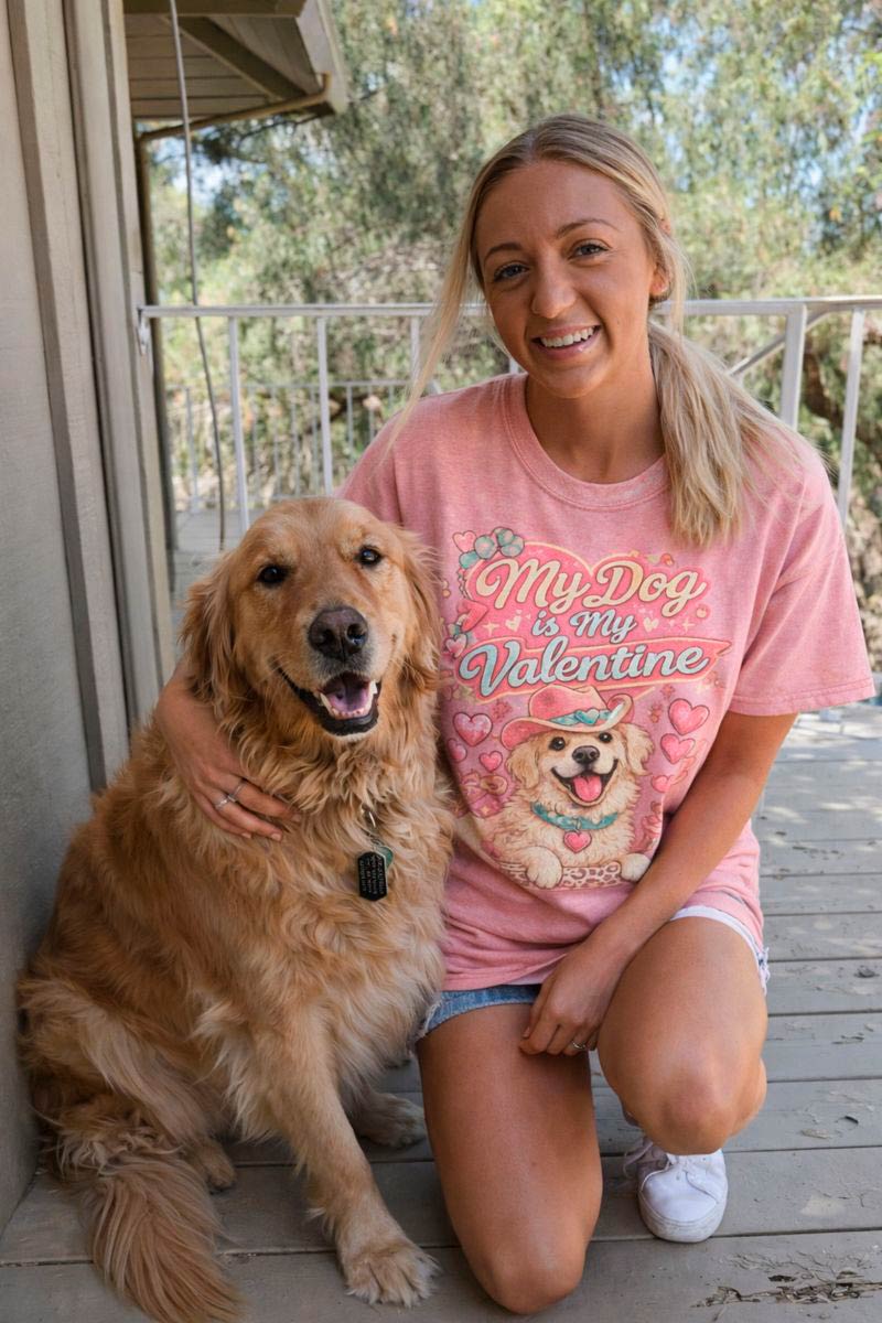 my dog is my valentine shirt vintage graphic tee